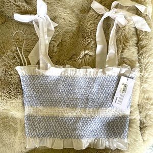 Guess Sicily Tie Strap Top